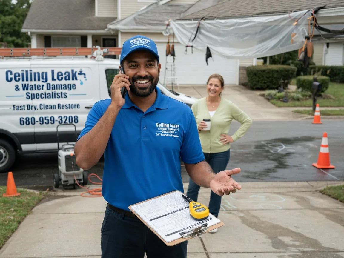 Ceiling Leak Cleanup Portland, ND FAQs